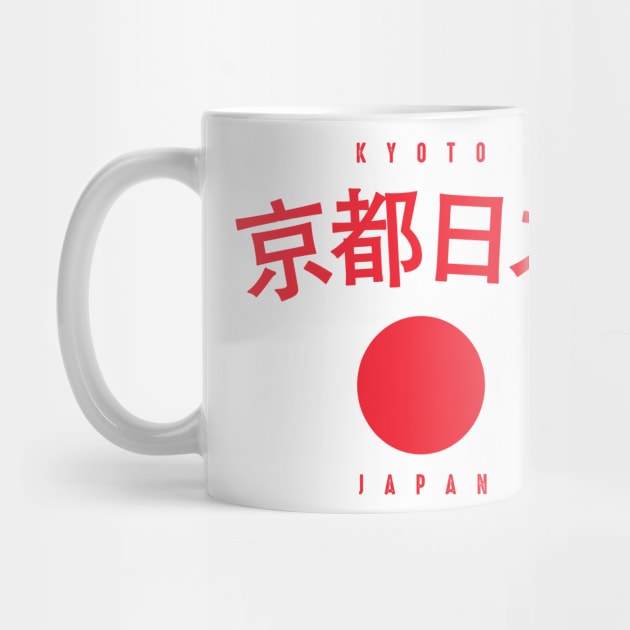 Kyoto City Japan Vintage by Designkix